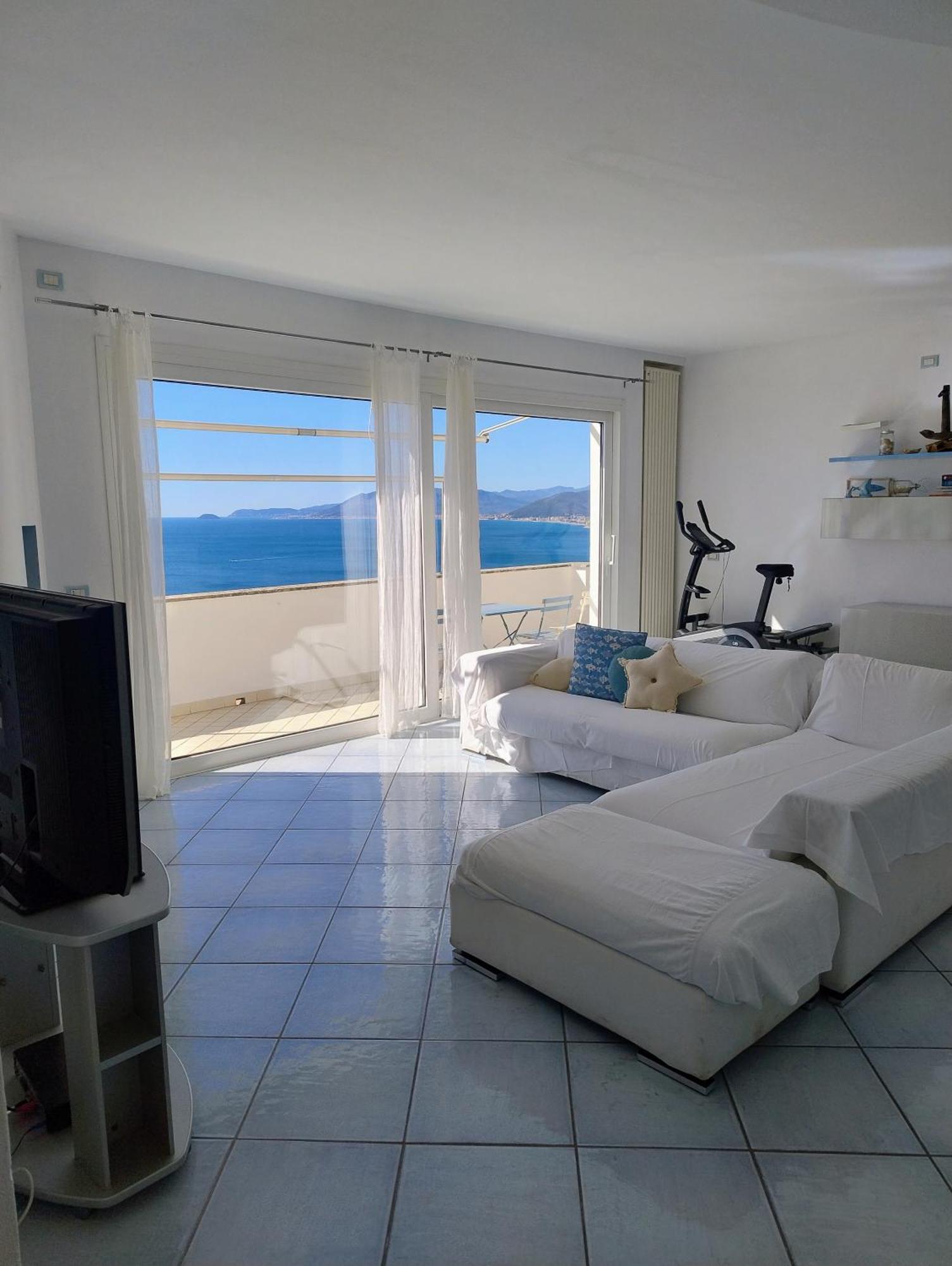 Villa Ischia Attico Sul Mare A Verezzi Borgio Verezzi Exteriér fotografie