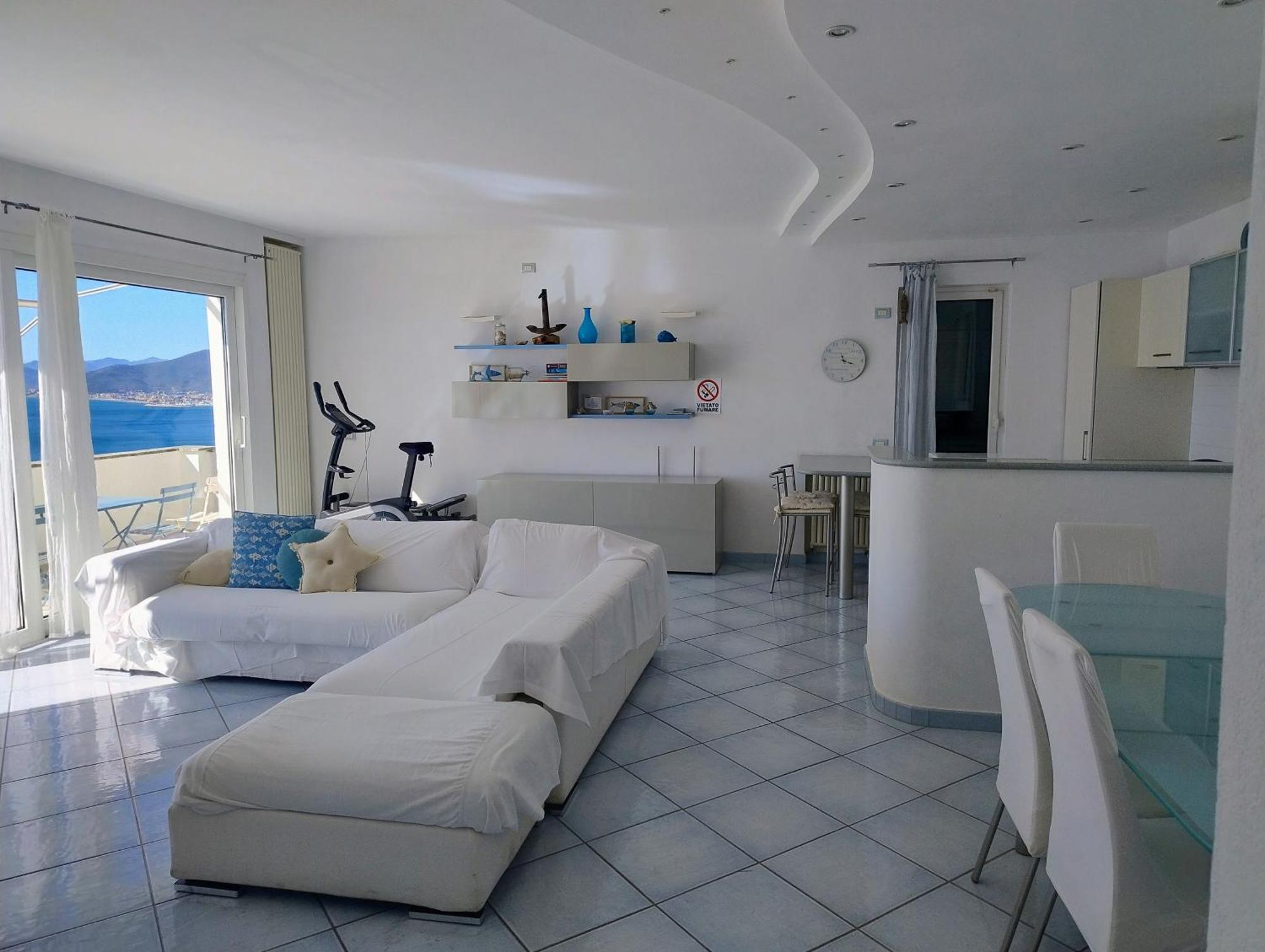 Villa Ischia Attico Sul Mare A Verezzi Borgio Verezzi Exteriér fotografie